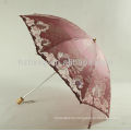 Fashion Lace 2 Folding Sun Umbrella